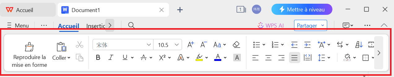 utiliser les fonctionnalités