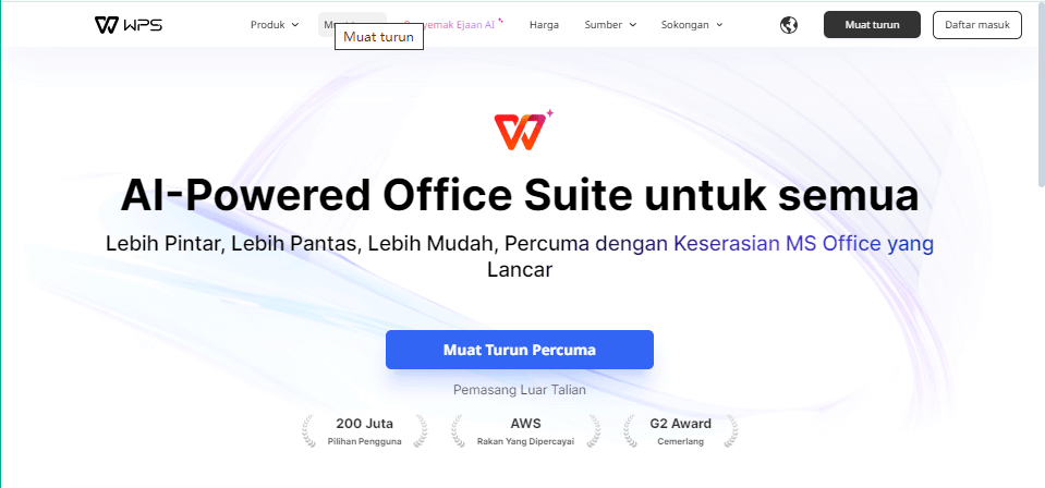 Menginstal WPS Office