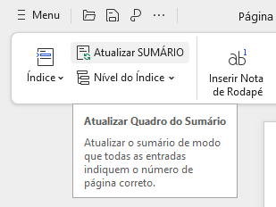 Atualizar Sumário