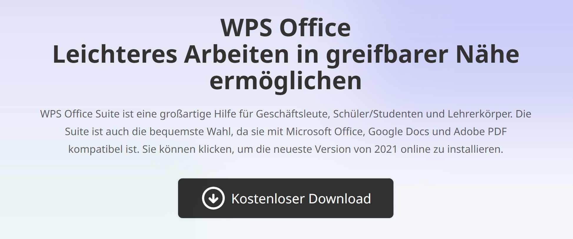 WPS Website Bereich Download