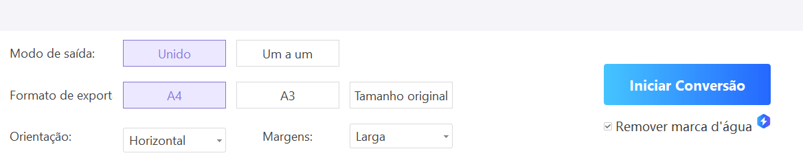 iniciando conversão de pdf em imagem