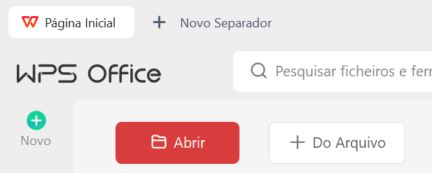 abrindo PDF no WPS