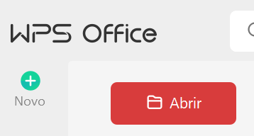 abrindo PDF no WPS Office