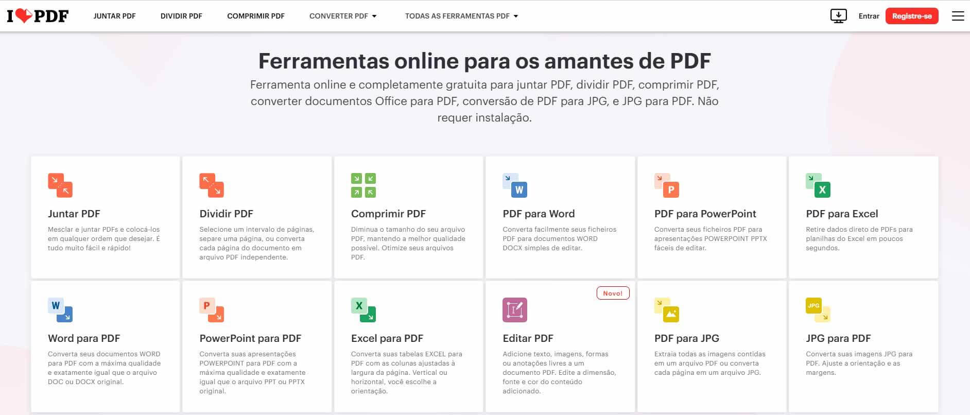 site do iLovePDF