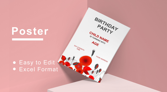 Convite de aniversário virtual - Como fazer um fácil, rápido e bonito