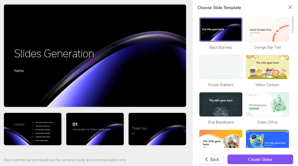 Escolhendo seu template