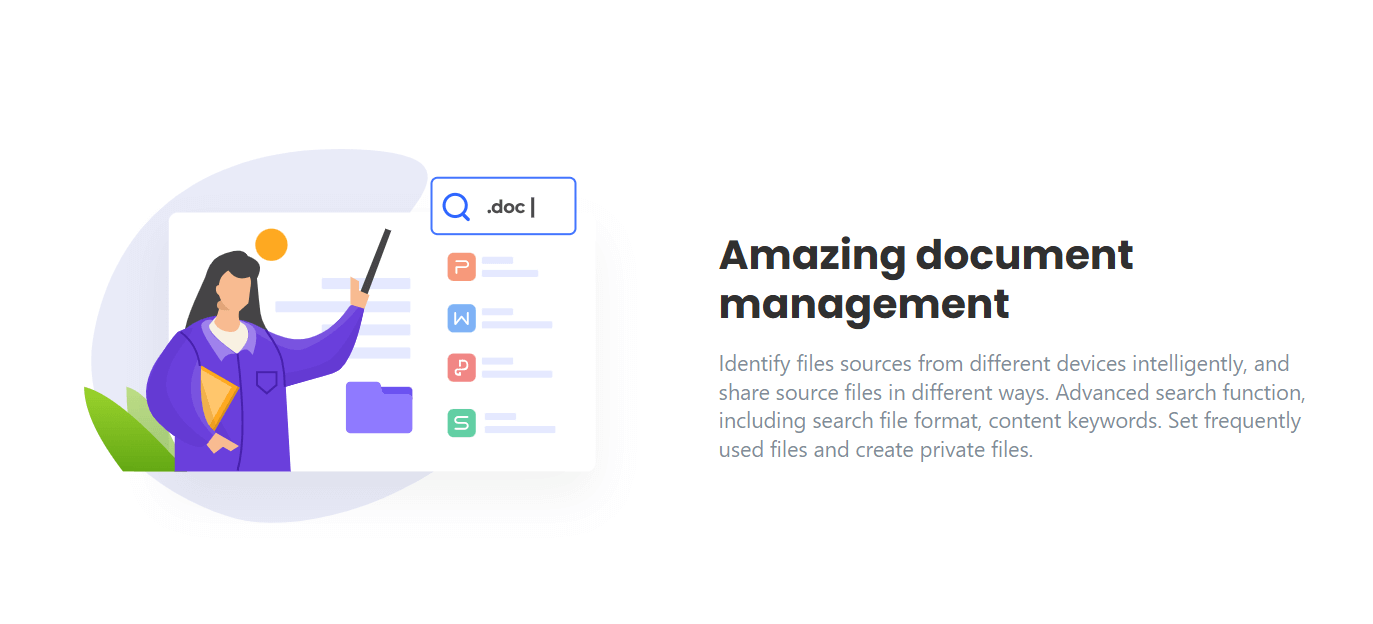  Tampilan Manajemen Dokumen yang Cerdas
