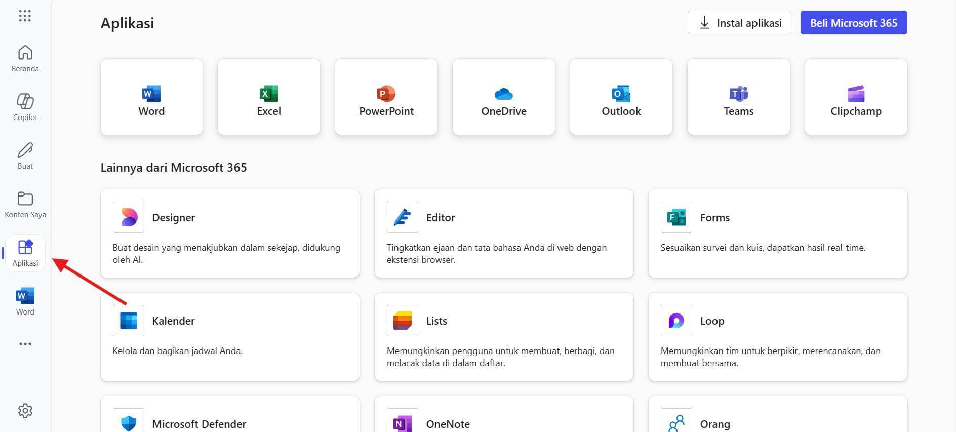 Tampilan Interface Yang Familiar