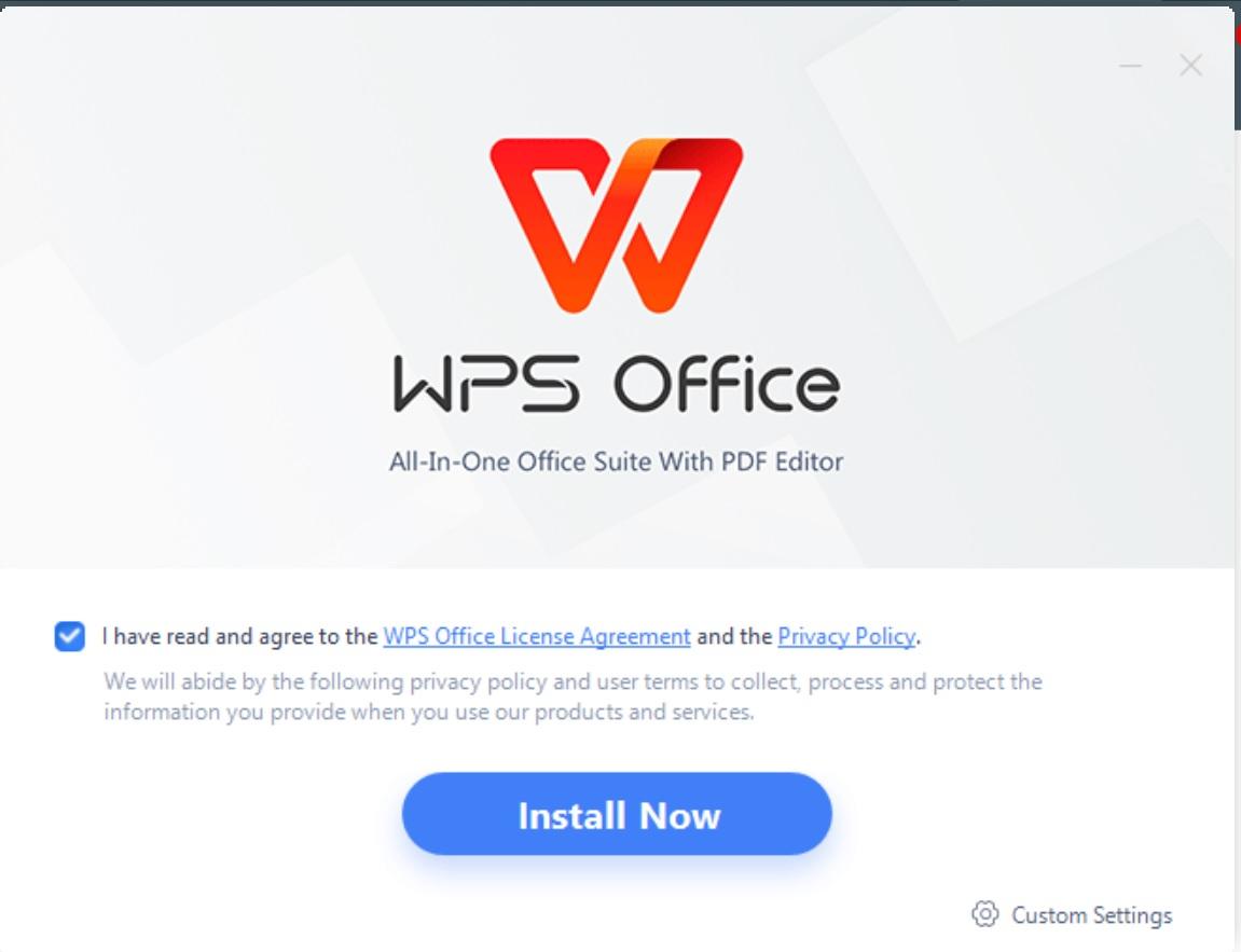 تثبيت WPS Office الآن