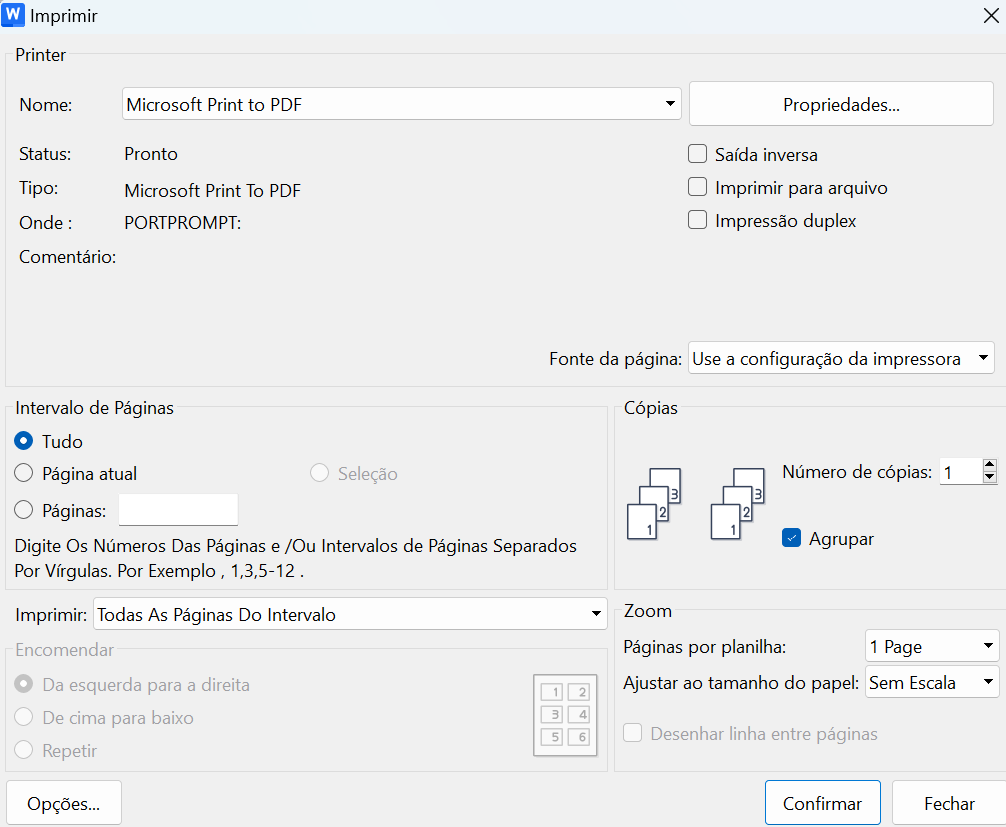 configurações de impressão do WPS Office  WPS Office: Pacote de progr
