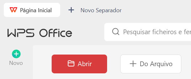 abrindo pdf no wps office