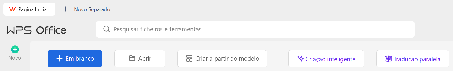 abrindo modelo no WPS