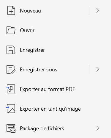 Enregistrer la présentation et l'exporter