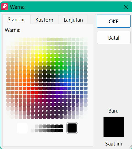 Pengaturan warna lanjutan WPS PDF