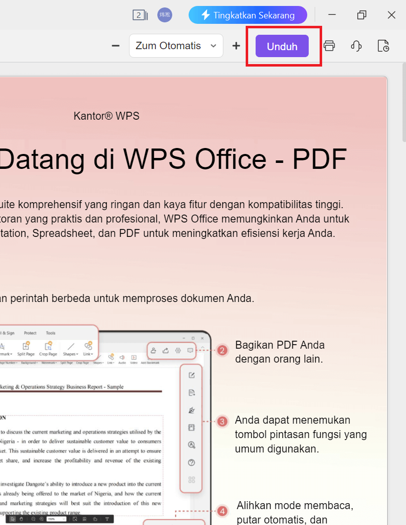 Unduh Salinan Terjemahan atau Salinan Dwibahasa