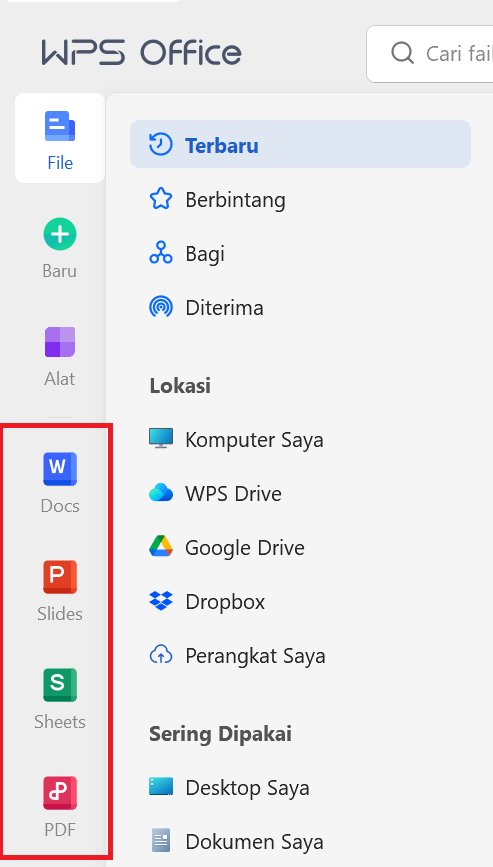 Fungsi WPS Office