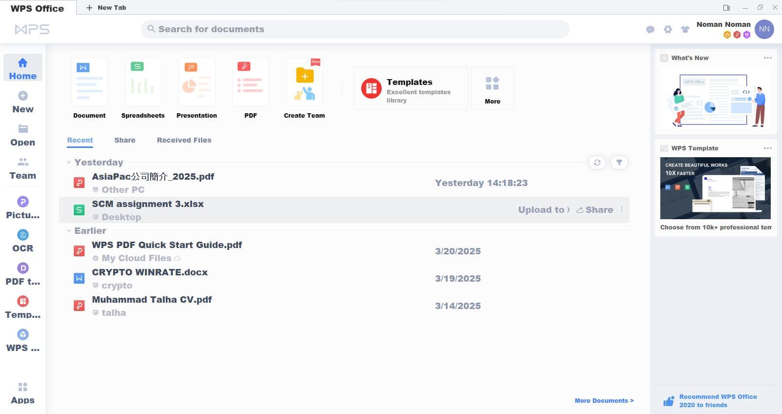 Increase ribbon size in older version of WPS Office