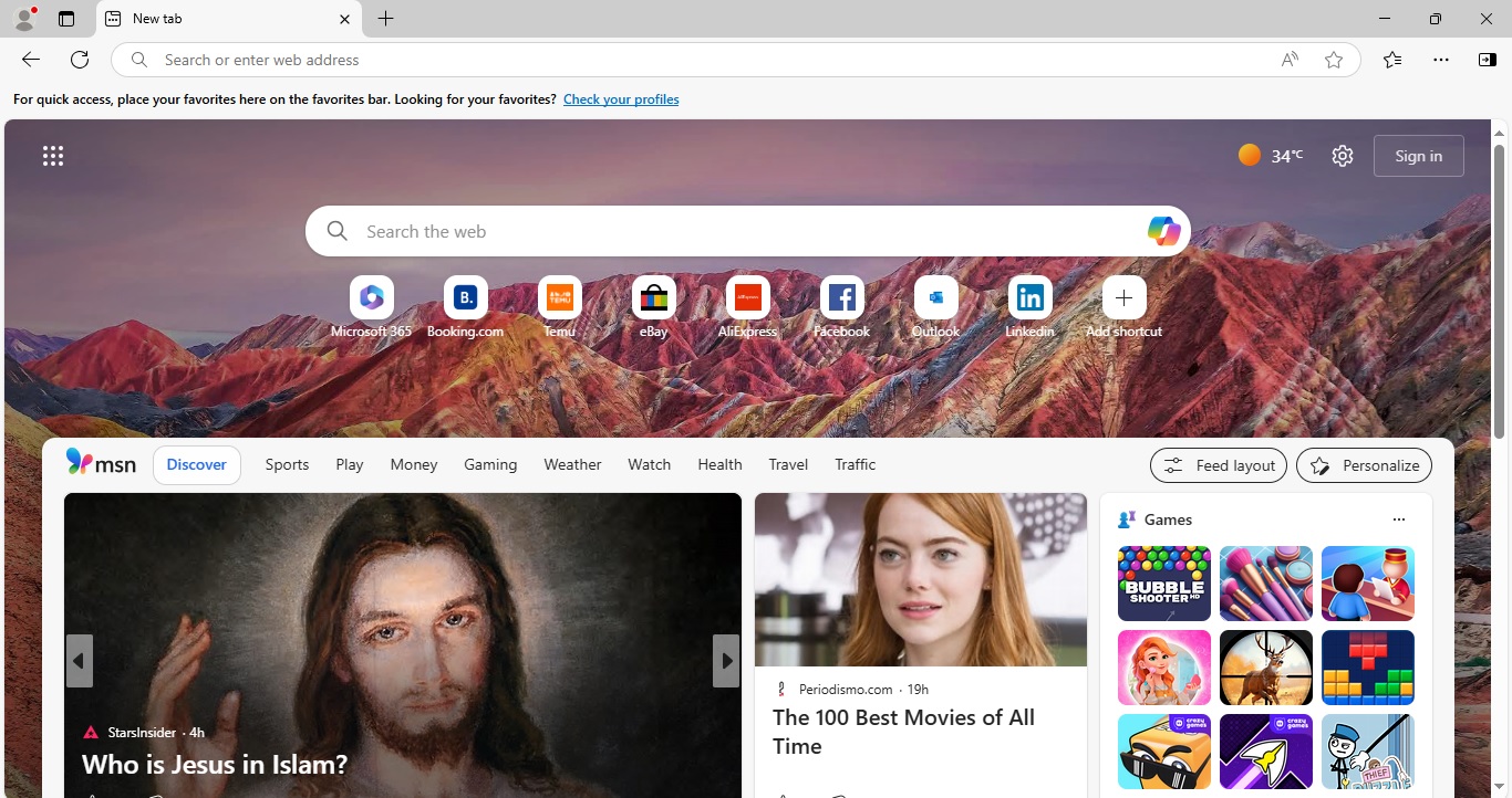 Microsoft Edge Browser