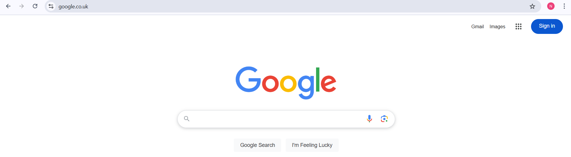 Open Google Chrome
