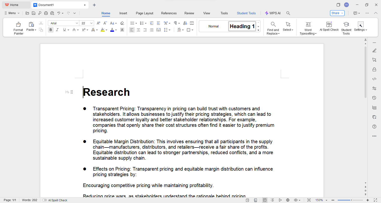 WPS Writer