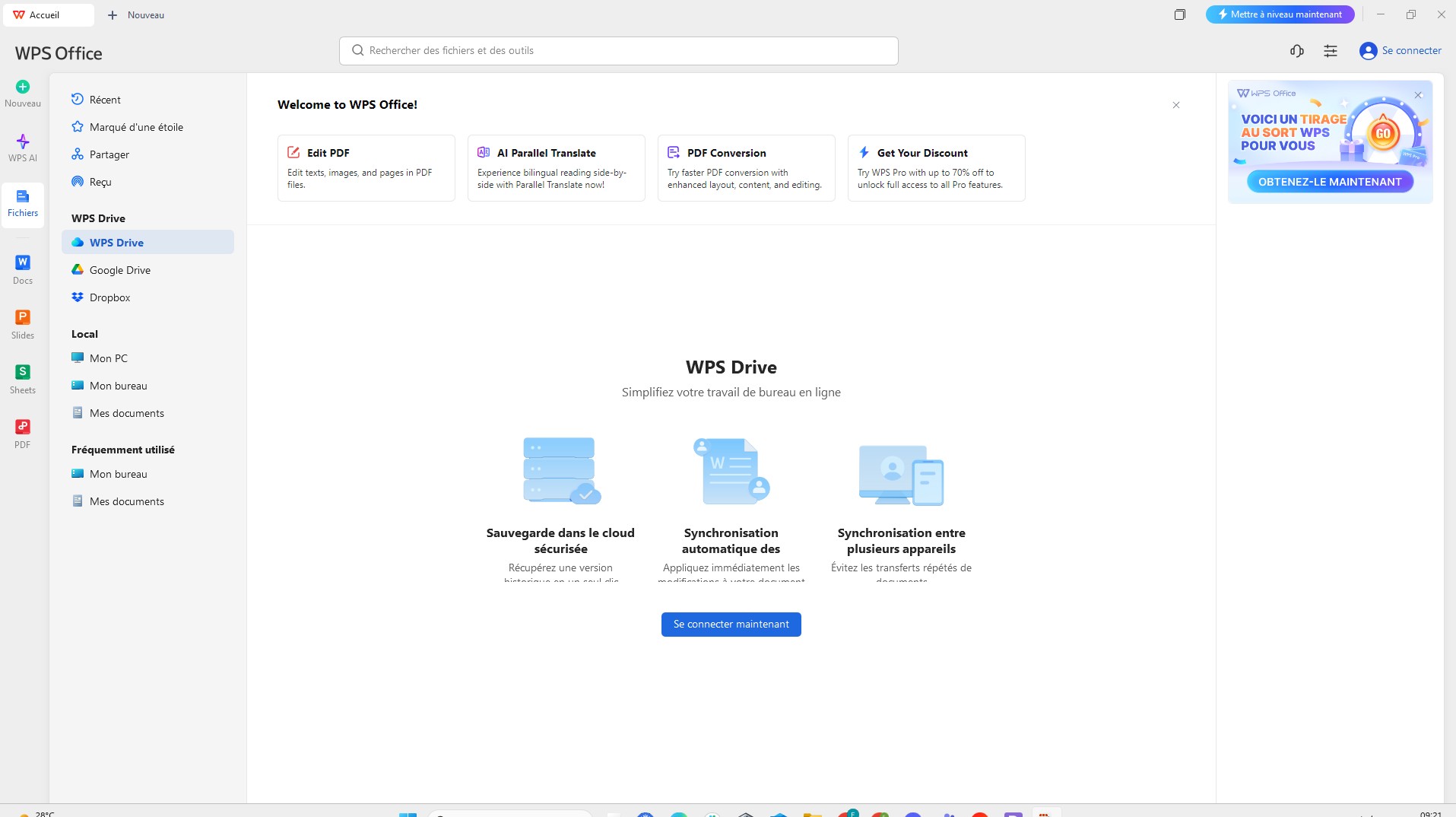  stockage cloud wps office