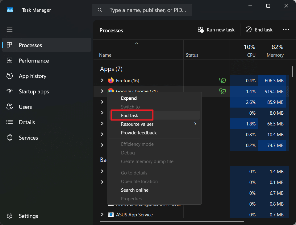 Task Manager for Memory Fault Diagnosis Tool