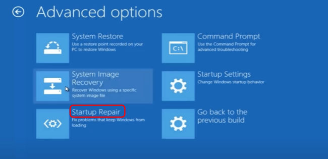 Startup Repair