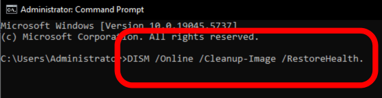 restores Windows system files