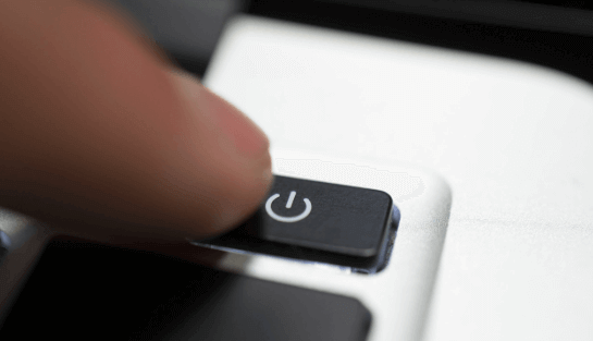 Hold the power button 5s