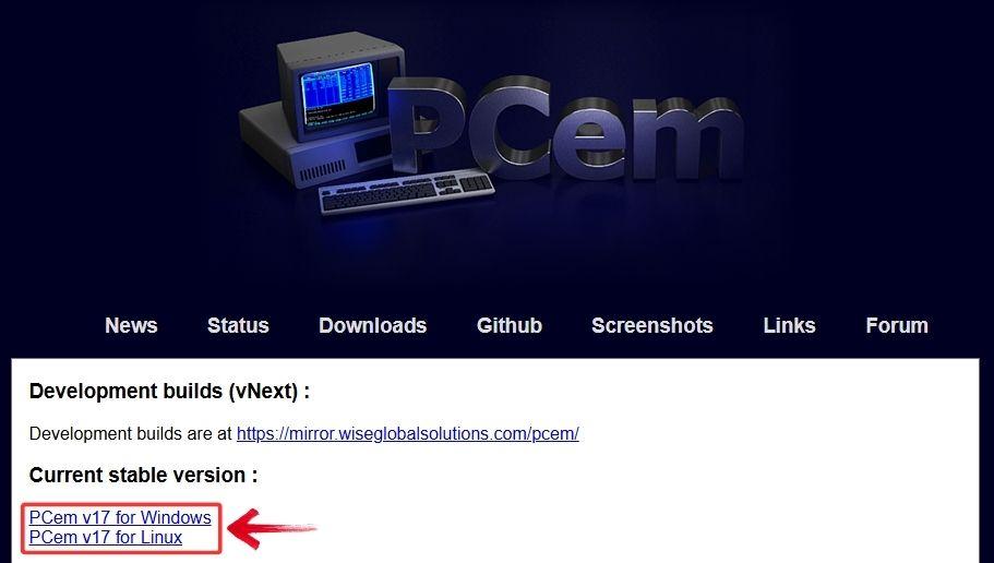 Download PCem