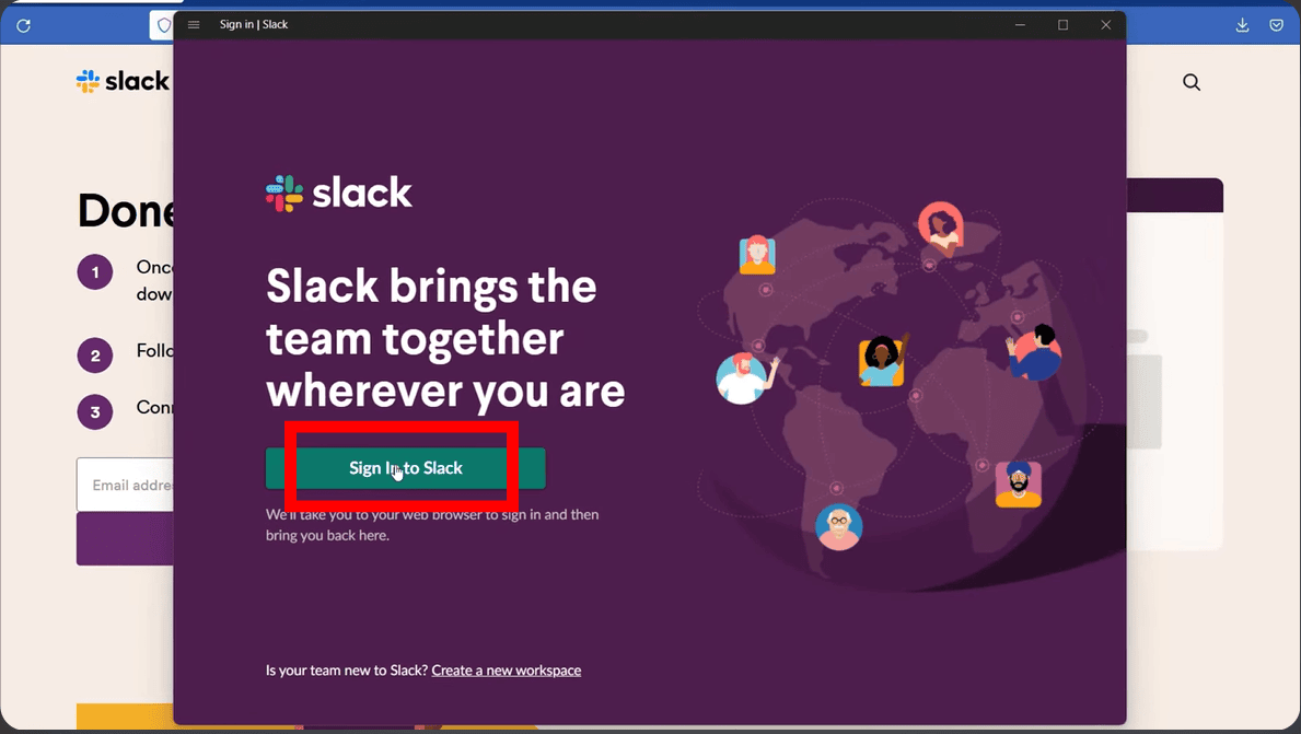 Sign in to your account