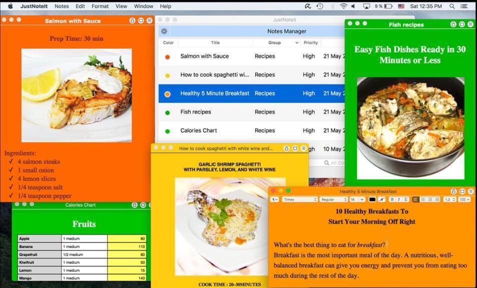 JustNoteIt Sticky Notes