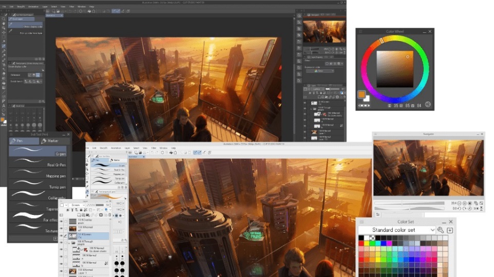 Clip Studio Paint Layout