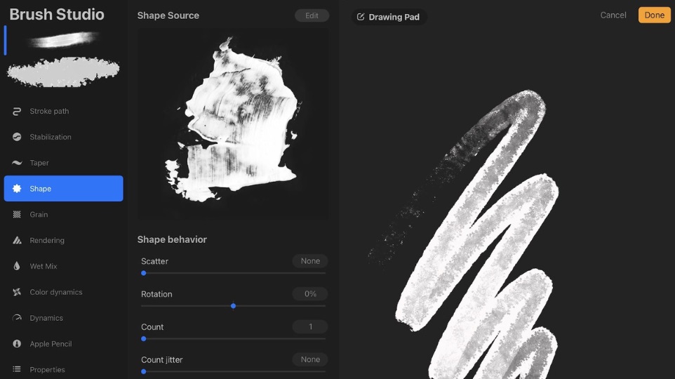 Procreate Brush Studio