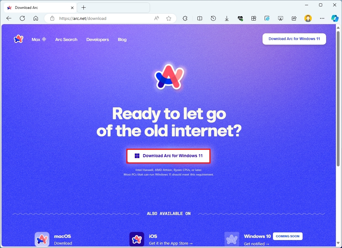 Arc for Windows: A Better Way to Browse and Work