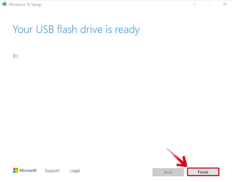 Finish Windows 10 Installation