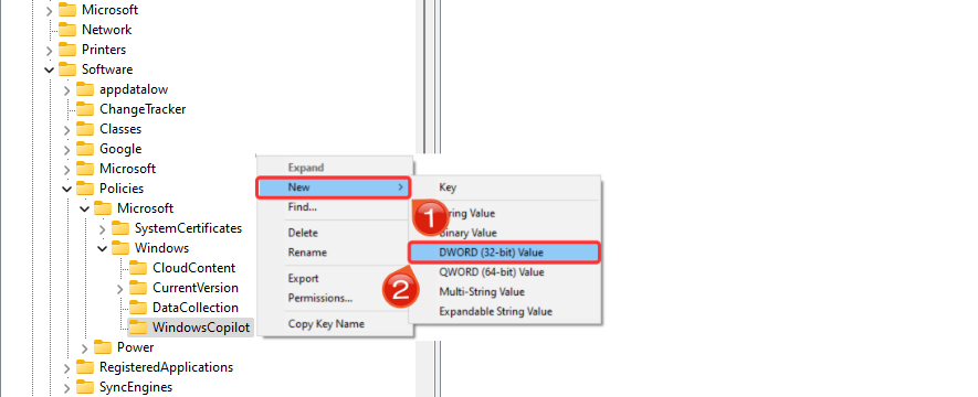 Registry Editor