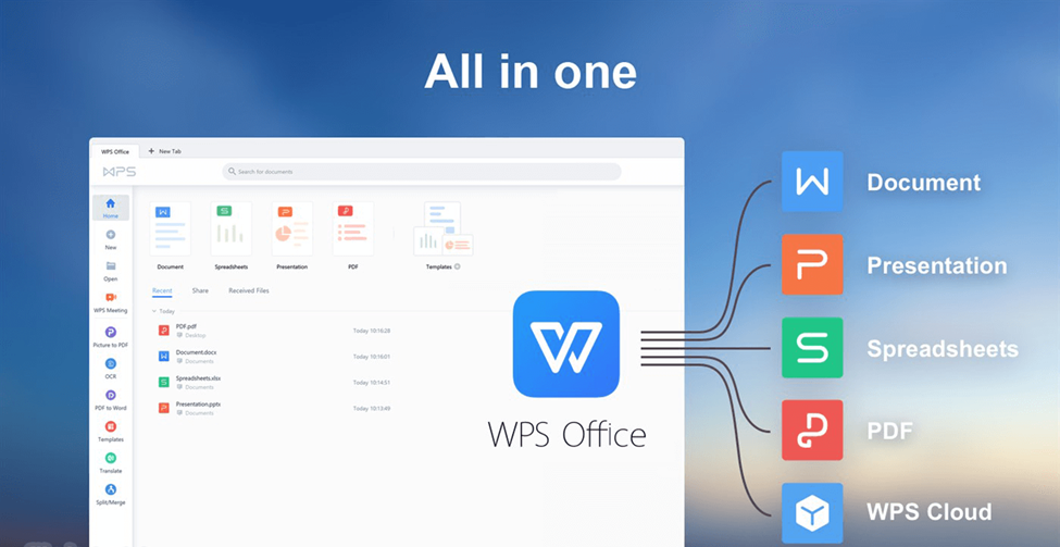 WPS Office for documenting my ASUS Aura download process