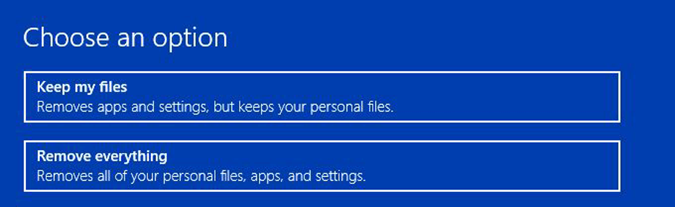 how to factory reset asus laptop without password