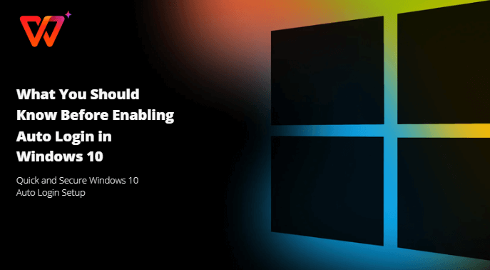 Enabling Auto Login in Windows 10