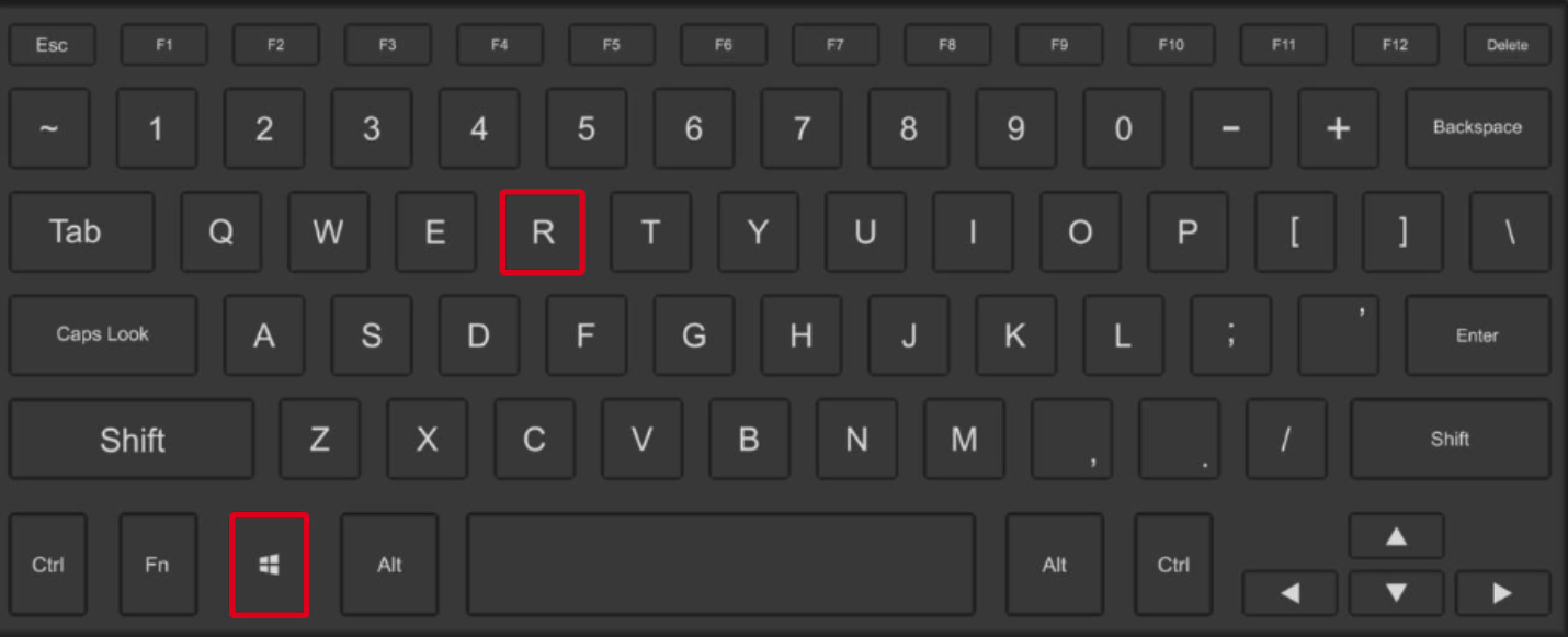 Windows Run Dialog Shortcut