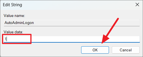 create the following entries