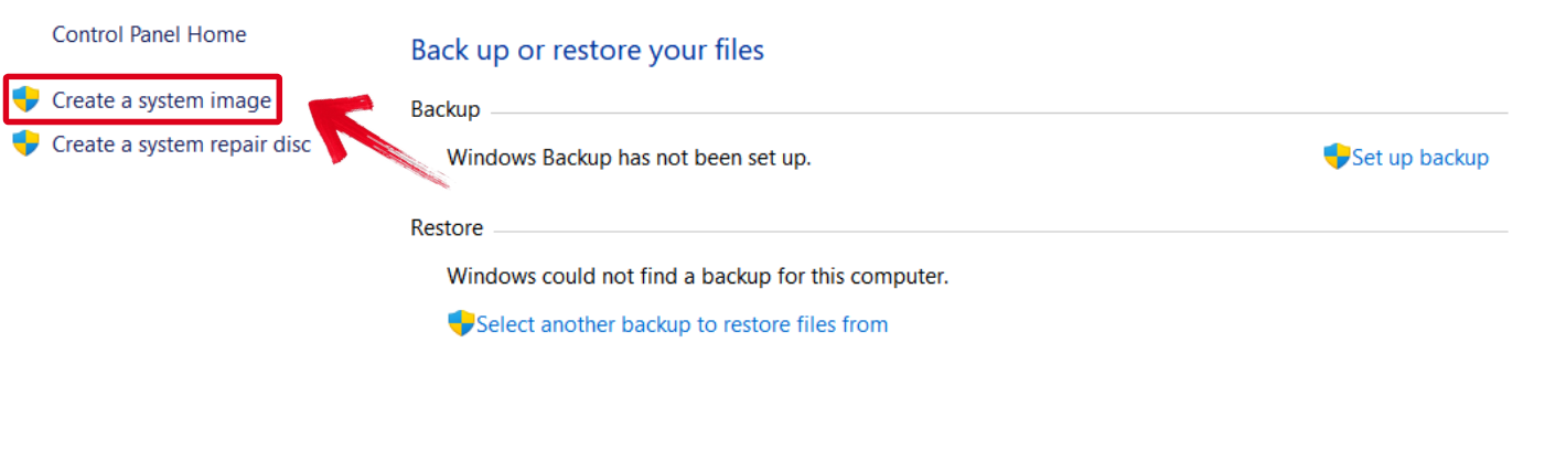 Creating a System Image