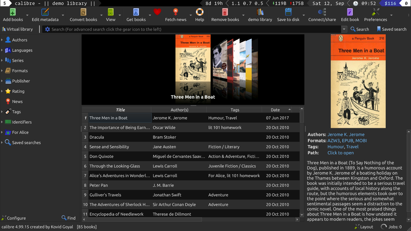 epub reader for Windows with text-to-speech feature