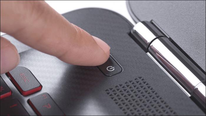  Hold Power Button