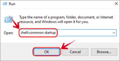 Run dialog