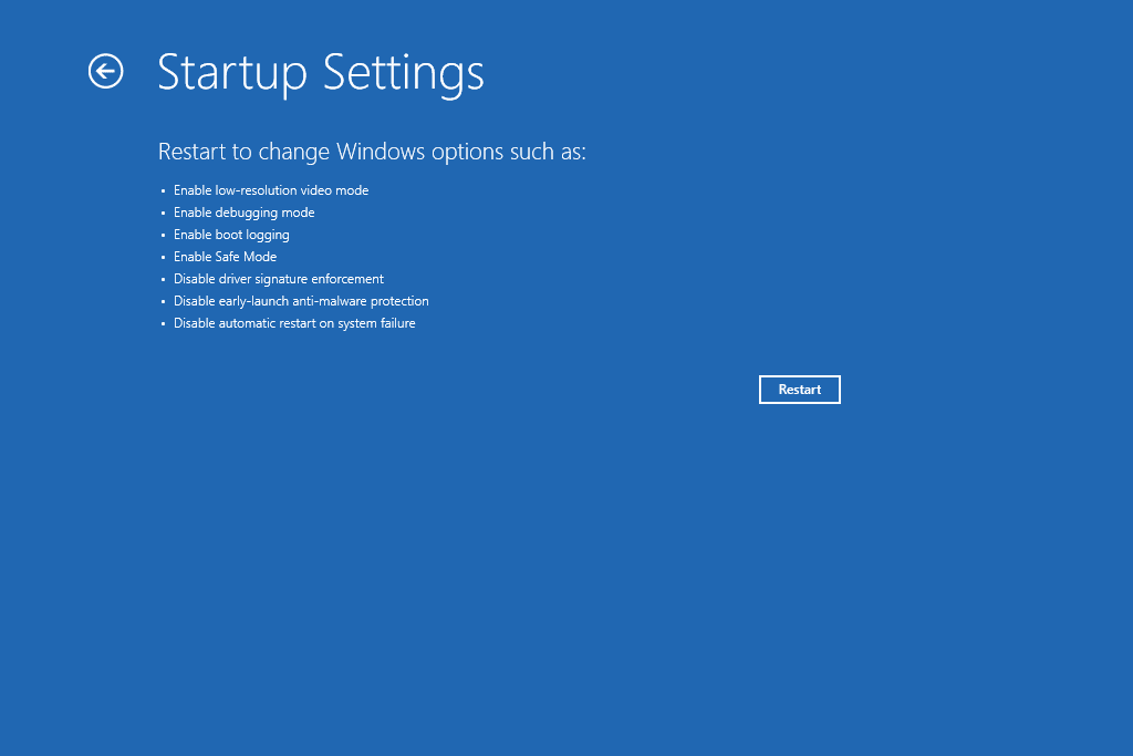 Boot into Safe Mode with Command Prompt