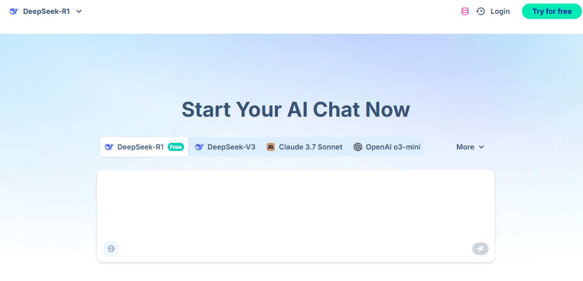 HIX.AI 인터페이스