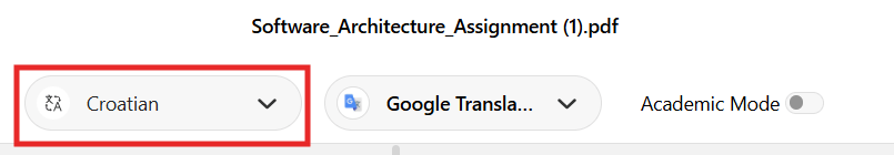 Choose your languages