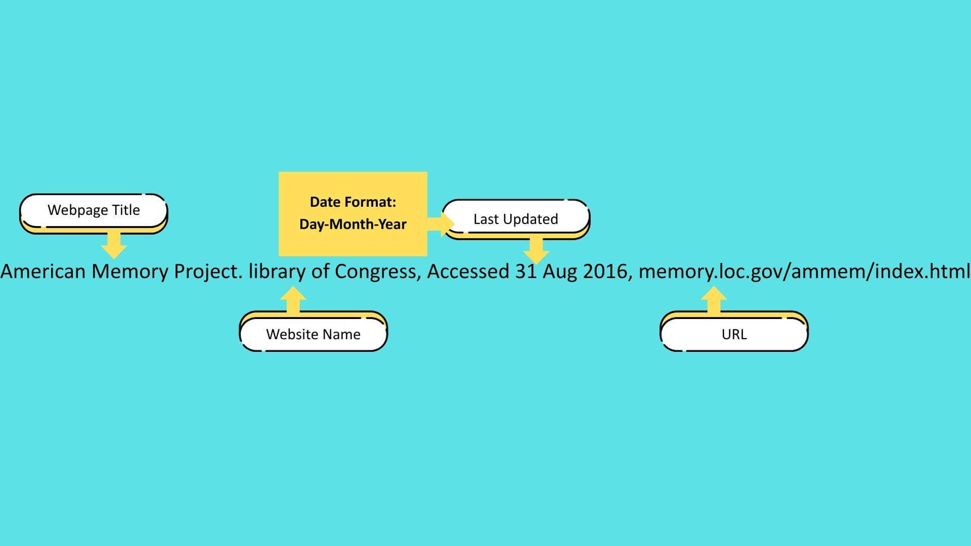 MLA Date Citation Format